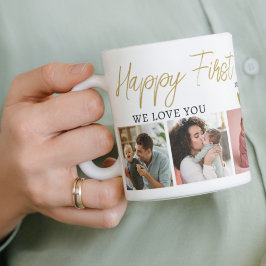 Taza De Café Feliz 1° Día de la Madre, bebé 5 Collages de fotos
