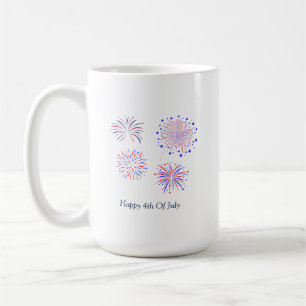 Taza De Café Feliz 4 De Julio Mug