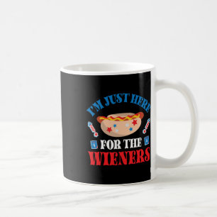 Taza De Café Feliz 4 de julio, Norteamericano, estoy aquí para 