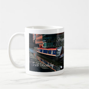 Taza De Café Feliz 54º Nacimiento del barco del canal