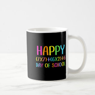 Taza De Café Feliz 67 Días De Escuela Profesor De Matemáticas E