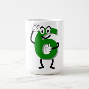 Taza De Café Feliz 6 café Mug