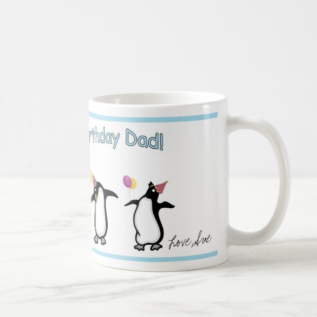 Taza De Café Feliz 76º cumpleaños Mug (Derecha)