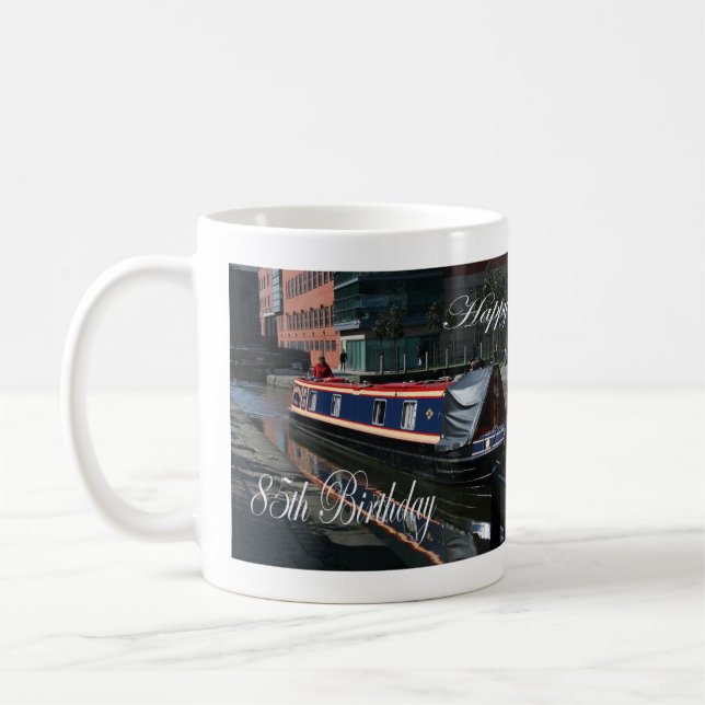 Taza De Café Feliz 85° cumpleaños a la cancha (Izquierda)