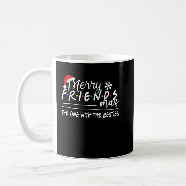 Taza De Café Feliz Amistad El Que Con La Bestia Navidad (Izquierda)
