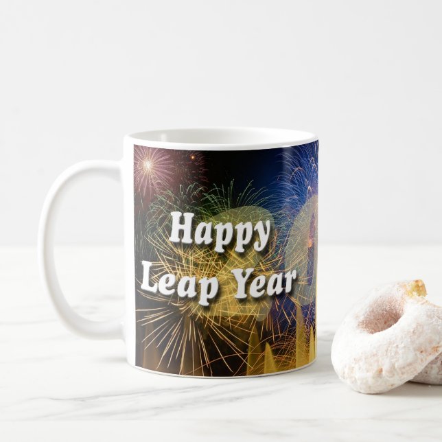 Taza De Café Feliz año 2020 (Con donut)