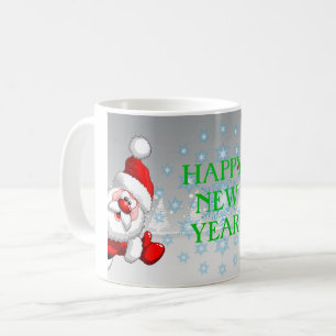 Taza De Café Feliz Año Nuevo 11 oz Classic Mug