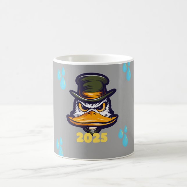 Taza De Café Feliz Año Nuevo 2025 (Centro)