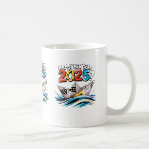 Taza De Café Feliz Año Nuevo 2025