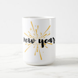 Taza De Café Feliz Año Nuevo café Mug