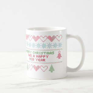 Taza De Café feliz año nuevo feliz de navidad
