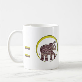 Taza De Café Feliz asesinato del elefante