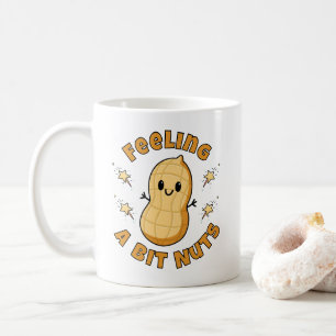 Taza De Café Feliz Cacahuete Kawaii de Dibujos Animados – Sinti