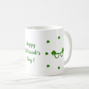 Taza De Café Feliz café Minimalista de San Patri