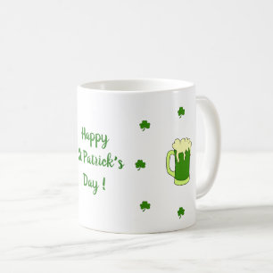 Taza De Café Feliz café Minimalista de San Patri