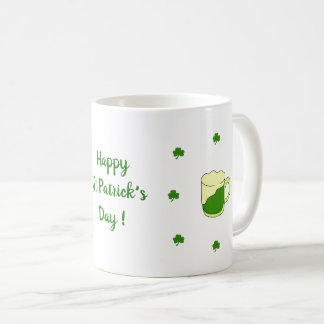 Taza De Café Feliz café Minimalista de San Patri