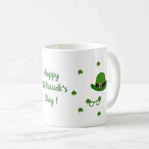 Taza De Café Feliz café Minimalista de San Patri