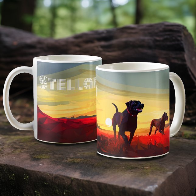 Taza De Café Feliz caminata matutina de perros - Personalizada (Subido por el creador)