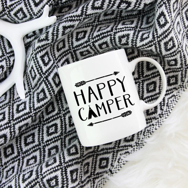 Taza De Café Feliz Camper (Subido por el creador)