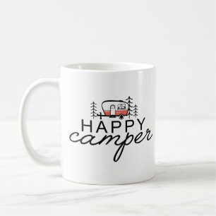 Taza De Café Feliz Camper Camping