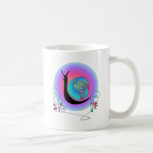 Taza De Café Feliz caracol