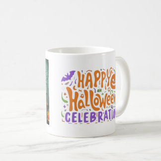 Taza De Café Feliz celebración de Halloween Ceramic Mug