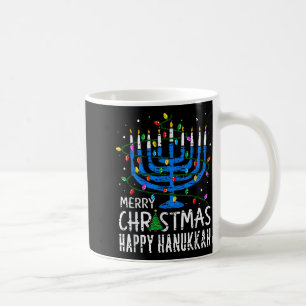 Taza De Café Feliz Chrismukkah Feliz Navidad Hanukkah Chanuka