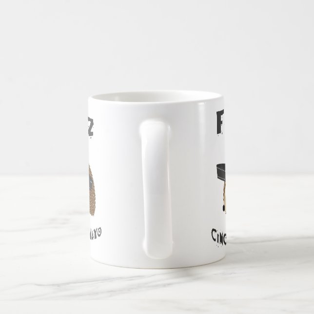 Taza De Café Feliz Cinco De Mayo Hedgehog (Mango)