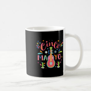 Taza De Café Feliz Cinco De Mayo México Fiesta Taco Guitar Cinc