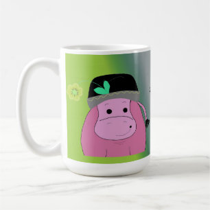 Taza De Café Feliz como un Hipopótamo - Hippopotamus