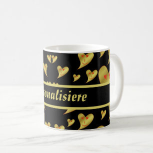 Taza De Café feliz, corazón, amor, sonrisa, mujer, linda, alegr