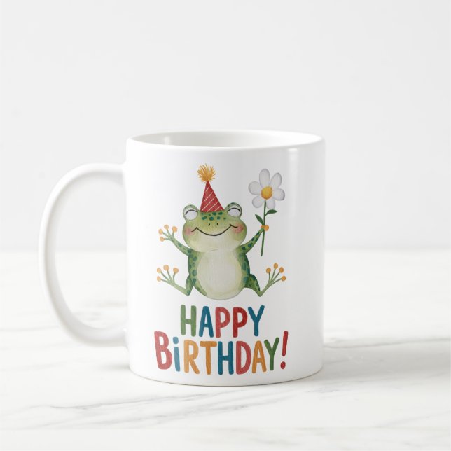 Taza De Café Feliz cumpleaños (Izquierda)