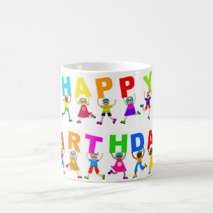 Taza De Café Feliz cumpleaños