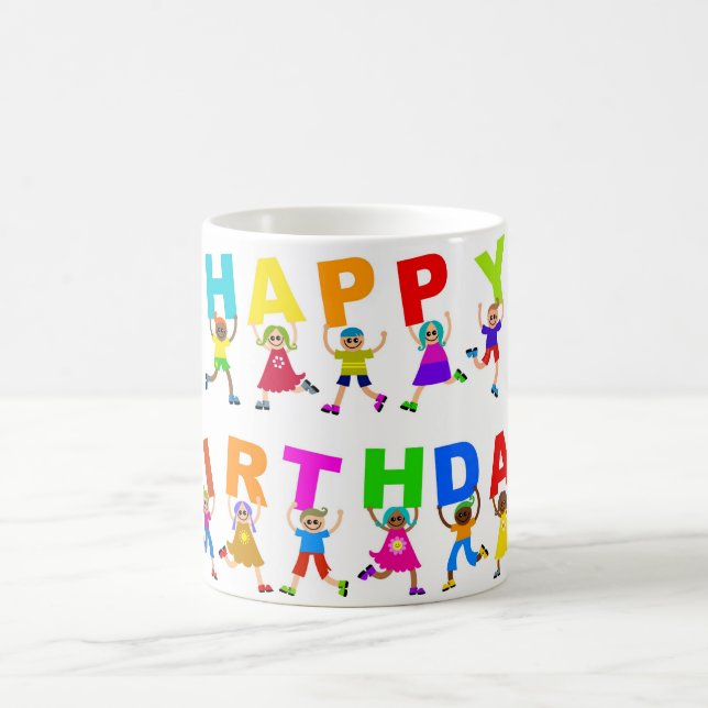 Taza De Café Feliz cumpleaños (Centro)
