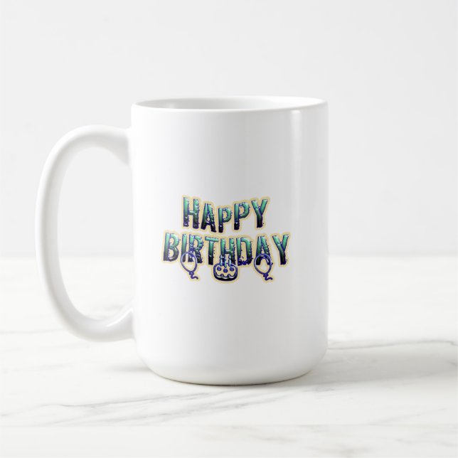 Taza De Café Feliz cumpleaños (Izquierda)