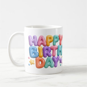 Taza De Café Feliz Cumpleaños