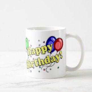 Taza De Café Feliz cumpleaños