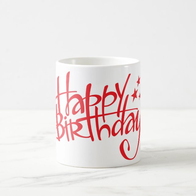 Taza De Café Feliz cumpleaños (Centro)