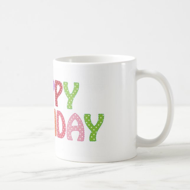 Taza De Café Feliz cumpleaños (Derecha)
