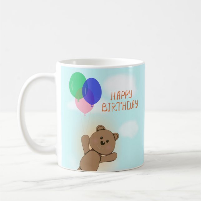 Taza De Café Feliz cumpleaños (Izquierda)