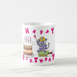 Taza De Café ¡Feliz cumpleaños!