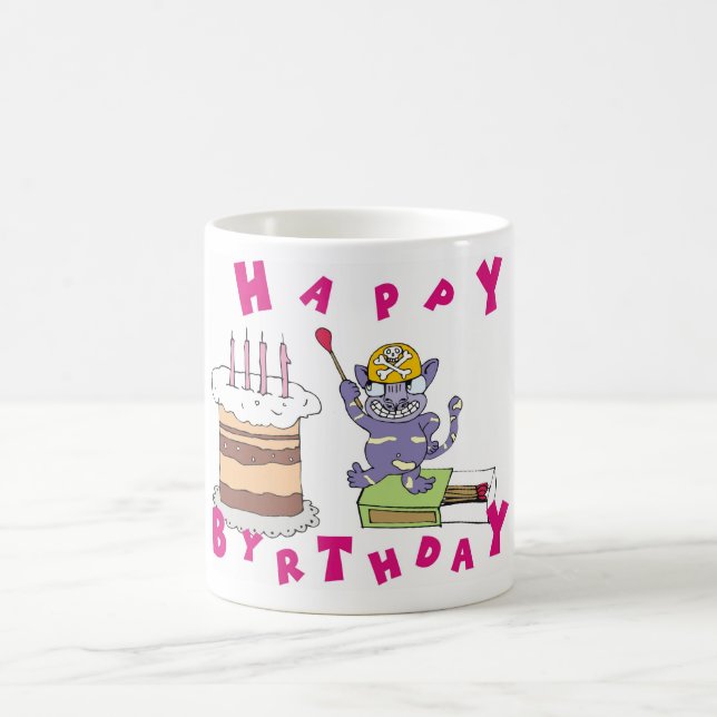 Taza De Café ¡Feliz cumpleaños! (Centro)