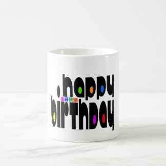 Taza De Café Feliz cumpleaños
