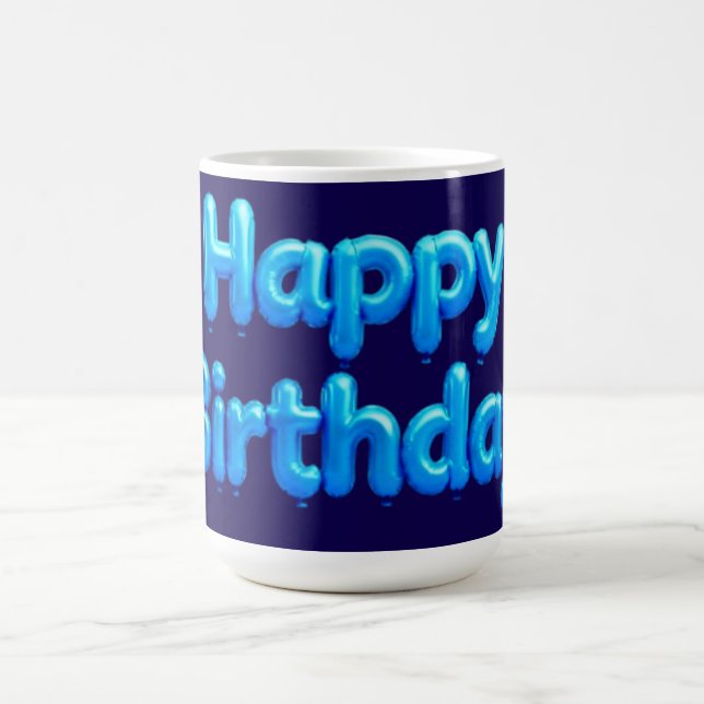 TAZA DE CAFÉ FELIZ CUMPLEAÑOS (Centro)