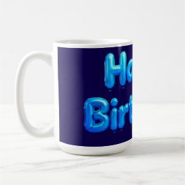 TAZA DE CAFÉ FELIZ CUMPLEAÑOS