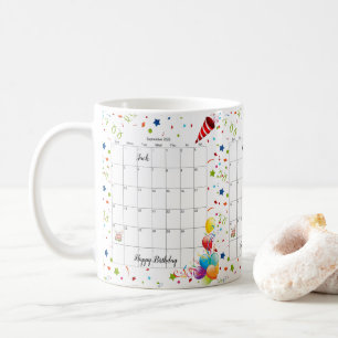 Taza De Café Feliz cumpleaños 2022 Setiembre Mug