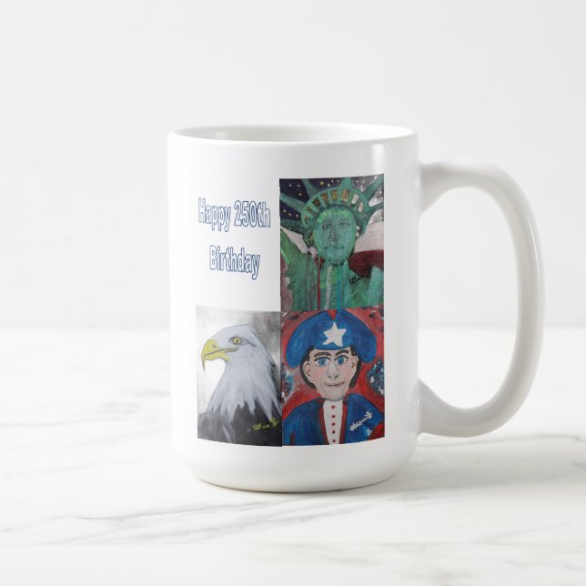 Taza De Café ¡Feliz cumpleaños 250! (Derecha)