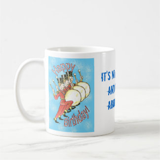Taza De Café Feliz Cumpleaños -Bateristas