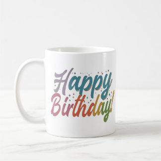 Taza De Café Feliz cumpleaños Coffee Mug