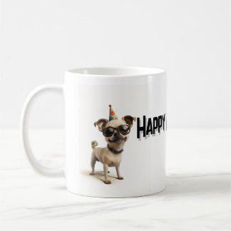 Taza De Café Feliz cumpleaños de Chiwawa